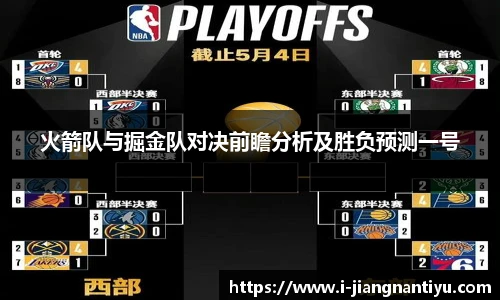 火箭队与掘金队对决前瞻分析及胜负预测一号