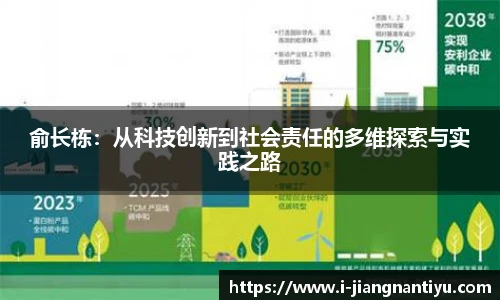 俞长栋:从科技创新到社会责任的多维探索与实践之路